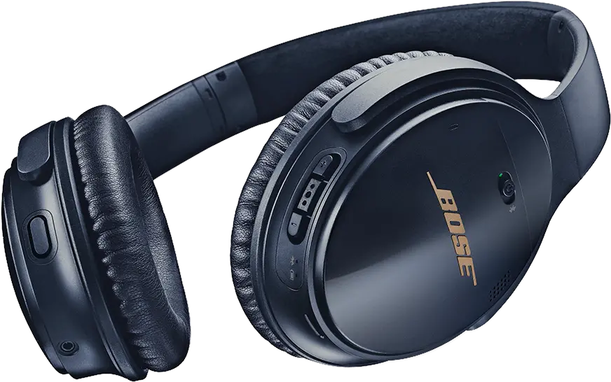 Quietcomfort 35 Ii Noise Cancelling Smart Headphones Bose Bose Quietcomfort 35 Ii Midnight Blue Png Headphones Png Transparent