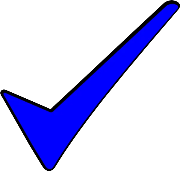 Check Mark Clip Art N38 Free Image Correction Blue Tick Png True Religion Logo Png