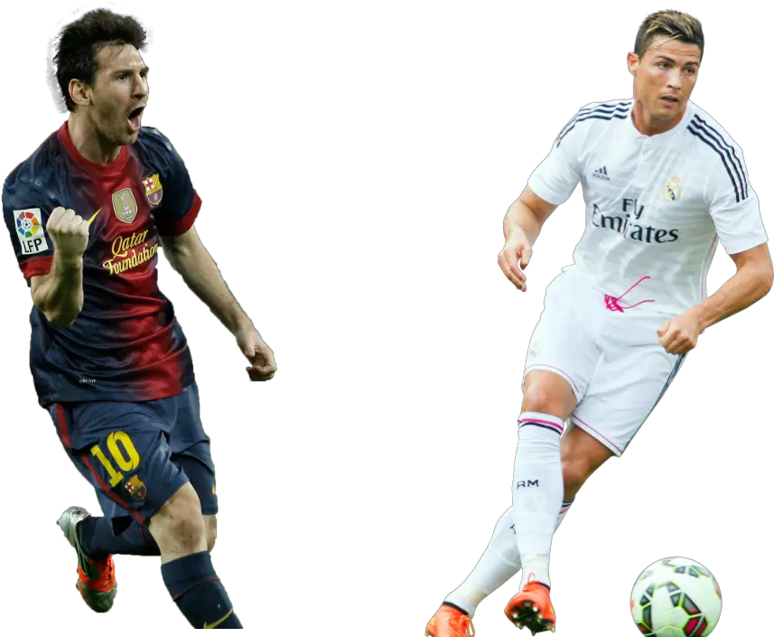 Download Transparent Messi Png Ronaldo And Messi Png Png Messi And Ronaldo Png Messi Png