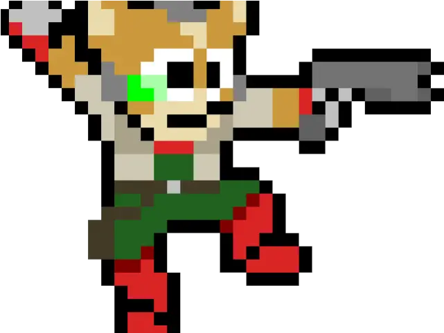 Star Fox Png Transparent Images 8 Bit Mega Man Sprite Mega Man 8 Bit Mega Man Transparent