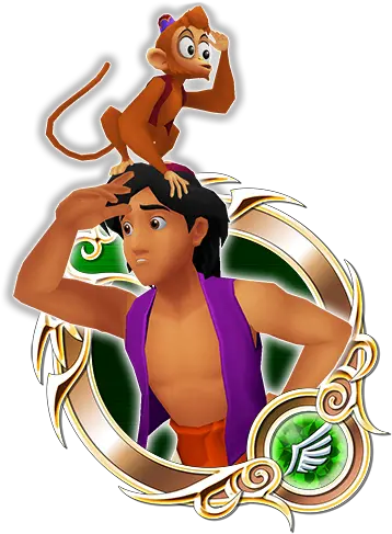 Aladdin Abu Kingdom Hearts Mrs Potts Png Aladdin Png
