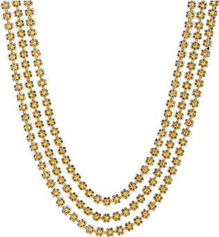 Lalitha Jewellery Gold Haram Designs Mohan Mala Gold Design Png Png Jewellers