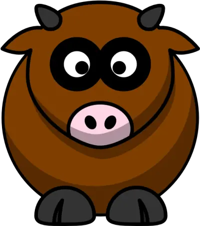 Cow Png And Vectors For Free Download Dlpngcom Cartoon Buffalo Cow Clipart Png
