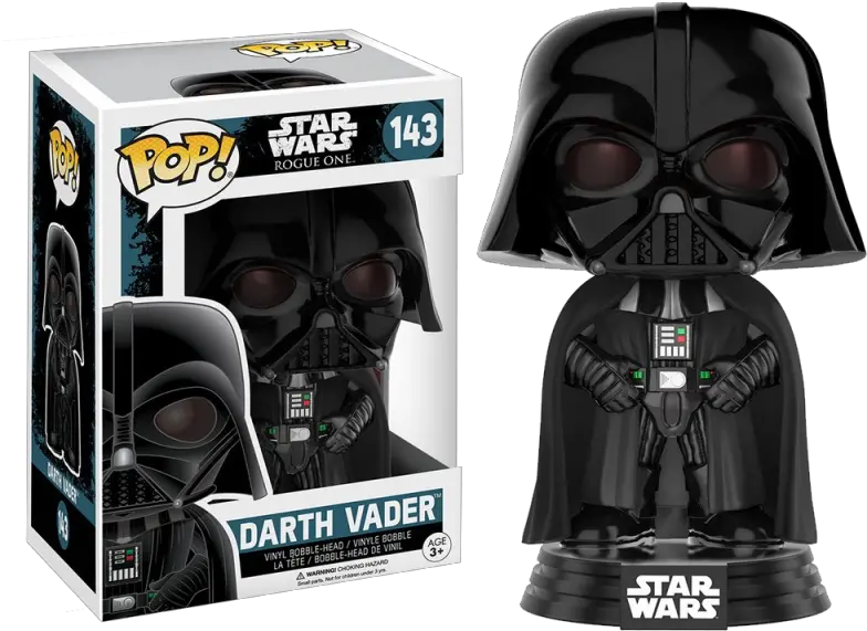 Vinyl Star Wars Bobble Head Darth Vader Pop Vinyl Png Darth Vader Transparent Background