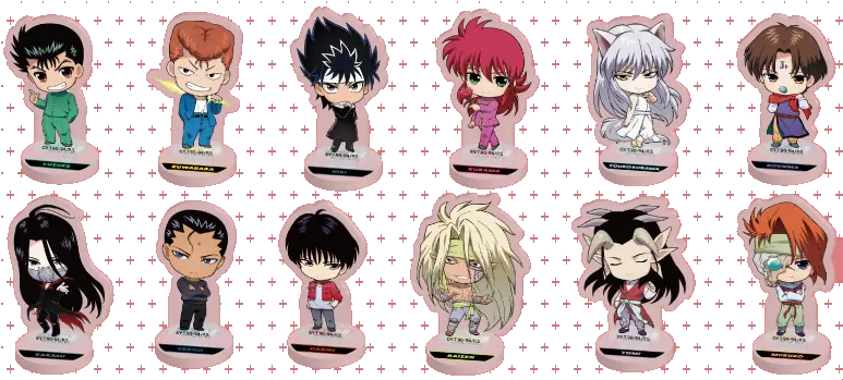 Yu Hakusho J World Collaboration Goods Acrylic Stands Blind Packs Cartoon Png Yu Yu Hakusho Png