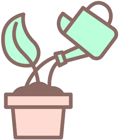 Watering Sprout Icon Plant Pot Icon Transparent Png Sprout Png