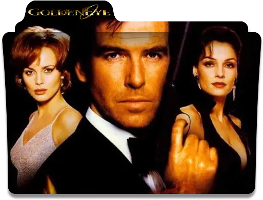 James Bond Goldeneye 007 Dvd Png James Bond Folder Icon