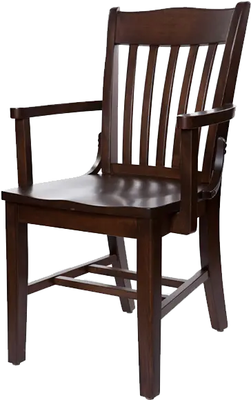 Schoolhouse Arm Chair 254 Solid Wood Furniture Png Old Wood Png