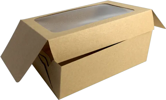 Cardboard Box With Clear Window Caixa De Papel Para Laços Png Cardboard Box Transparent