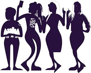 24h Party People Silhouette Png Party People Png