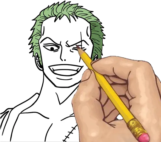 How To Draw One Piece Anime Manga Characters One Piece Character Drawing Png One Piece Transparent