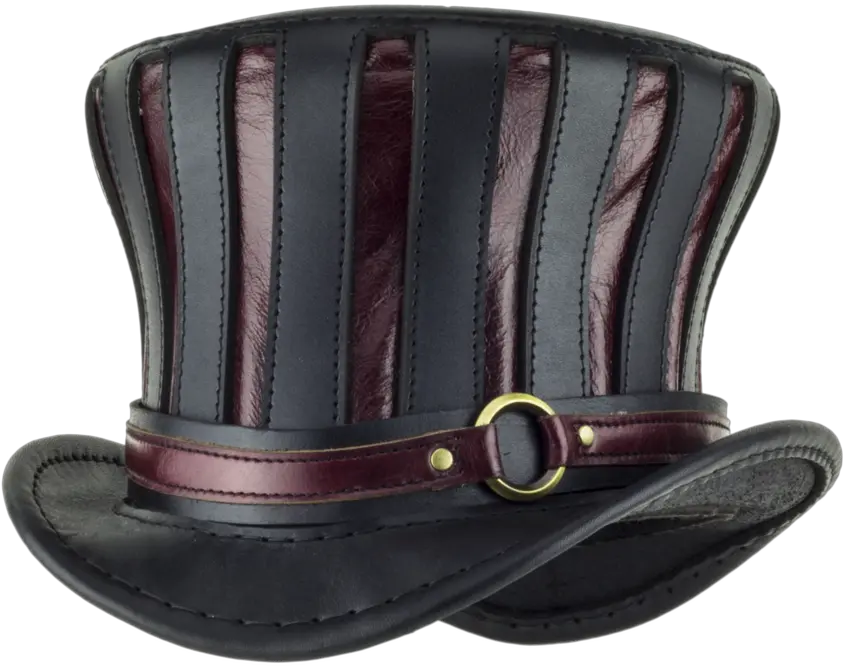 The Red Mad Hatter Leather Mad Hatter Hats Png Mad Hatter Hat Png