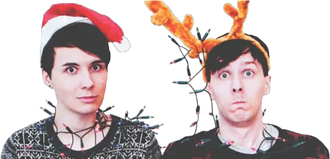 Transparent Dan And Phil Pngs U2014 Christmas Dan And Phil Christmas Transparent Christmas Transparent