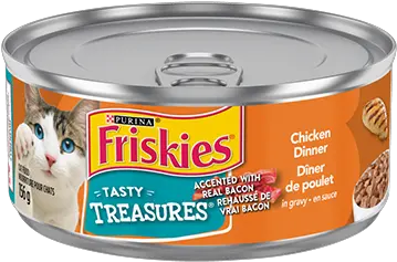 Friskies Tasty Treasures Chicken Friskies Ocean Cicken Dinner Pate Png Chicken Dinner Png