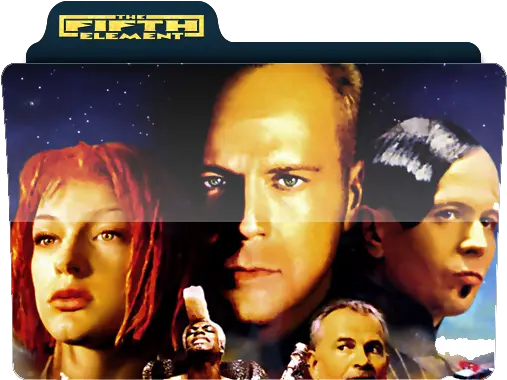 Fifth Element Fifth Element Movie Poster Png Star Trek Discovery Folder Icon