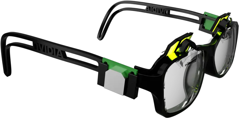 Nvidiau0027s Killer Ar Tech Doubles Hololens 2u0027s Field Of View Nvidia Augmented Reality Glasses Png Pixel Sunglasses Png