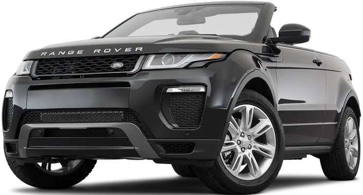 Download Front Angle View Low Wide Perspective Range 2020 Range Rover Evoque Convertible Png Range Rover Png