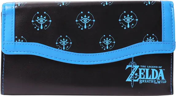 The Legend Of Zelda Shiekah Symbol Clutch Wallet Png Legend Of Zelda Logo Png