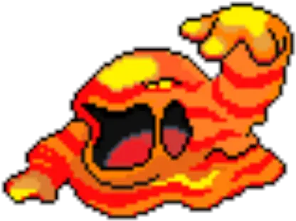 Download Hd Lava Muk Pokemon Lava Transparent Png Image Snorlax And Gardevoir Pokemon Fusion Lava Png