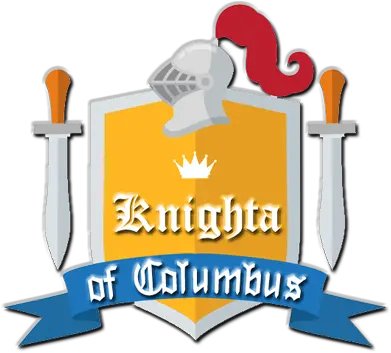 Turkey Dinner Collectible Sword Png Knights Of Columbus Logo Png