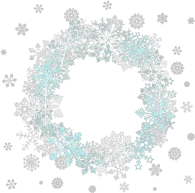 Snowflakes Png And Vectors For Free Download Dlpngcom Circle Snowflake Border Transparent Background