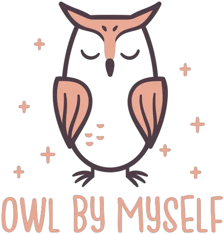 Sparkly Owl Cute Design Png