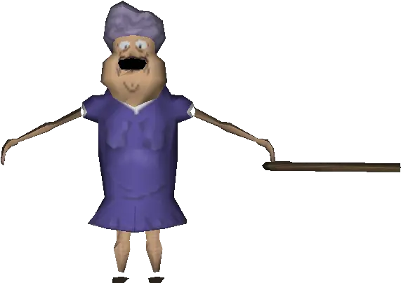 Psp Spongebob Squarepants The Yellow Avenger Old Lady Cartoon Png Old Lady Png