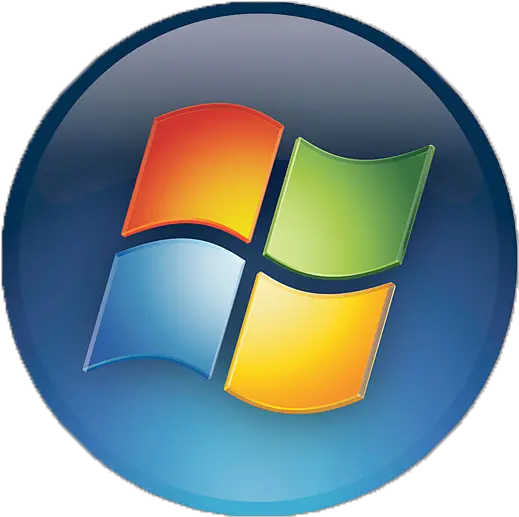 Windows Round Logo Windows 7 Logo Transparent Png Round Logo
