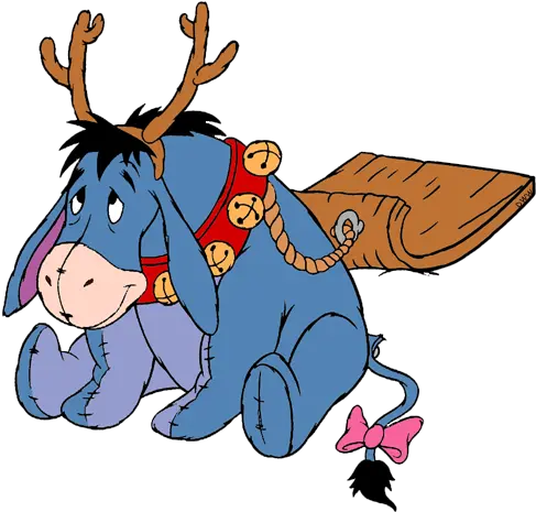 Pooh Disney Characters Winnie The Pooh Eeyore Christmas Png Eeyore Transparent