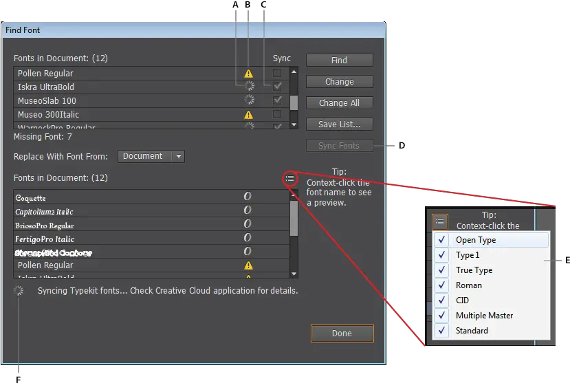 How To Find Missing Fonts From The Adobe Website Vertical Png Missing File Icon