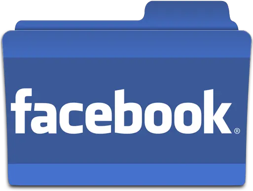 Facebook Folder Icon Social Media Folder Icon Png Face Book Png