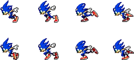 There Isnt Enough Love For Sonic Sonic Advance 3 Run Png Sonic Running Png