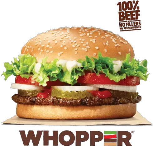 Download Free Png King Whopper Sandwich Hamburger Big Burger King Whopper Cheeseburger Transparent