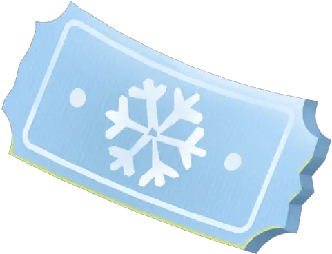 Snowflake Tickets Fortnite Wiki Fortnite Snowflake Ticket Png Ticket Icon Png