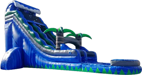 Inflatable Single Lane Water Slide Inflatable Png Bounce House Png