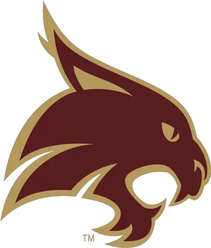 Texas State Logo Transparent Png Bobcats Logo Texas State University Bobcat Png