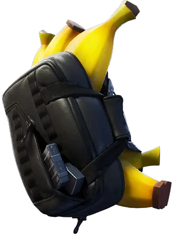 Banana Briefcase Bling Fortnite Agent Peely Backbling Png Briefcase Png