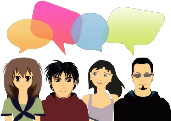 People Talking Png Images Download French Discussion People Talking Icon Png