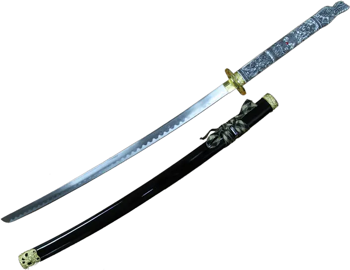 Katana Sword Png Dragon Handle Samurai Sword Sabre Collectible Sword Katana Png