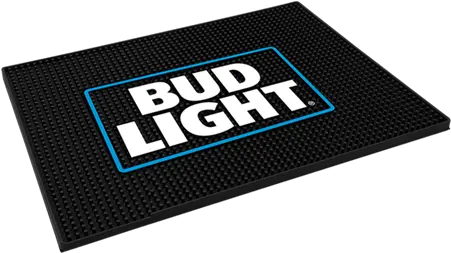 Bud Light Square Bar Mat Bud Light Accessories Bar Png Bud Light Logo Png