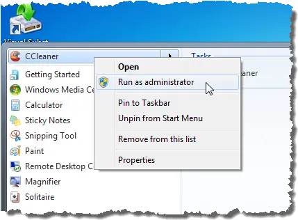 Run Programs As Administrator With Full Rights In Windows Vertical Png Windows 7 Calculator Icon