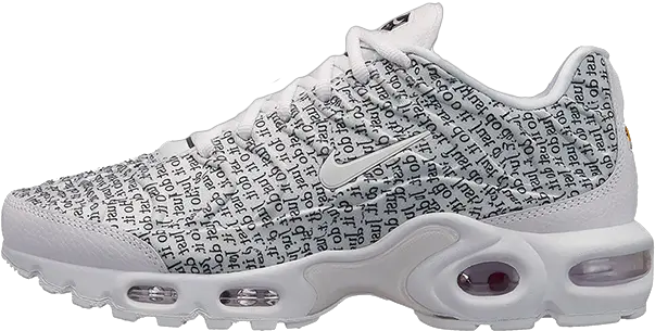 Nike Tn Air Max Plus Just Do It Pack Grey 862201 103 Running Shoe Png Just Do It Transparent