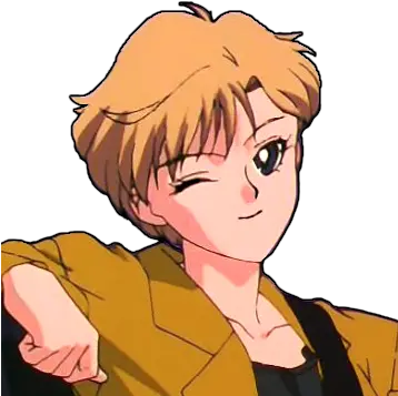 1 Emotegif A Day 1emoteaday Twitter Sailor Moon Sailor Uranus Icon Png 90s Anime Icon