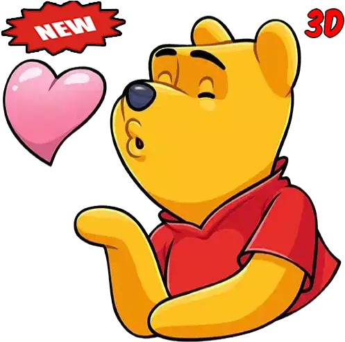 New Anime Stickers For Whatsapp Wastickerapps Apk 324 Sticker Winnie The Pooh Whatsapp Png Pooh Icon