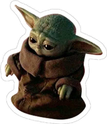 Sticker Maker Baby Yoda Doing Cocaine Png Yoda Transparent