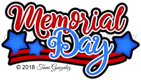 Memorial Day Title Clip Art Png Memorial Day Png