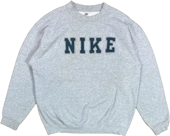90u0027s Nike Center Logo Made In Usa Vintage Sweat Shirt 3675 Long Sleeve Png Made In Usa Logo Png