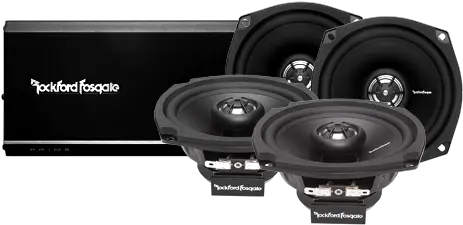 Rockford Fosgate 4 Channel Amp U0026 Speaker Kit R1 Hd49813 Rockford Fosgate Prime Png Rockford Fosgate Logo