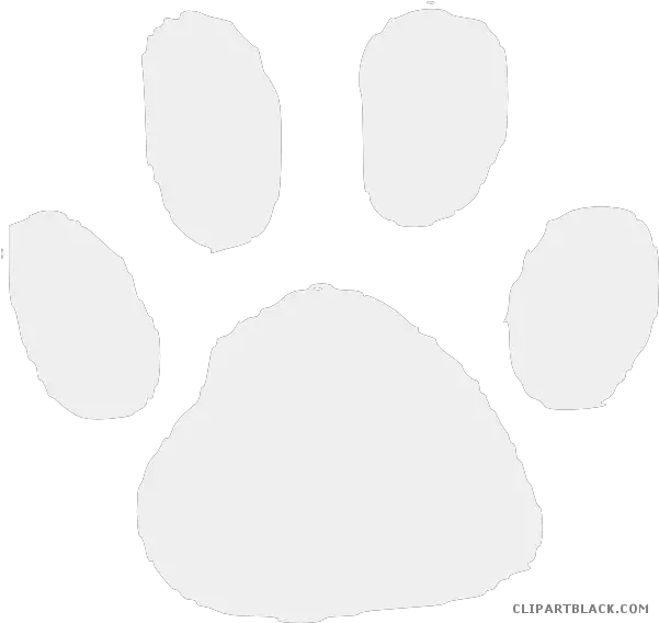 Jaguar Clipart Paw Print Transparent Free Transparent Grey Paw Print Png Paw Print Transparent