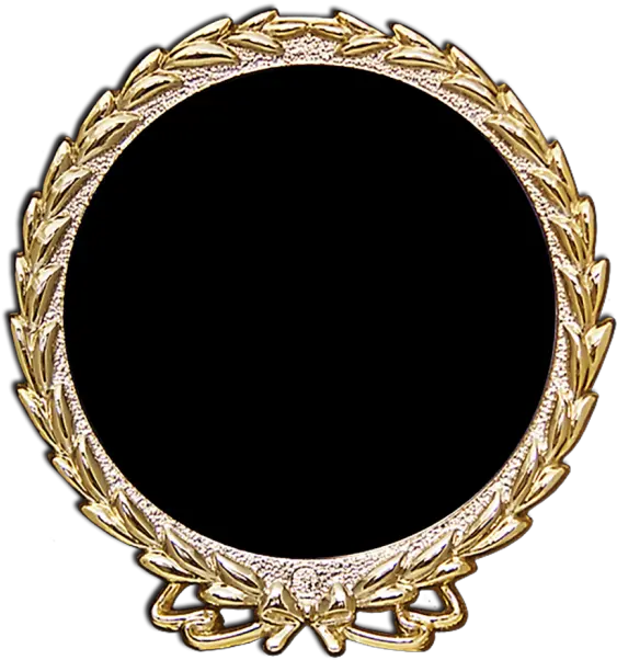 Small Gold Wreath Fits 2 Insert Bangle Png Gold Wreath Png